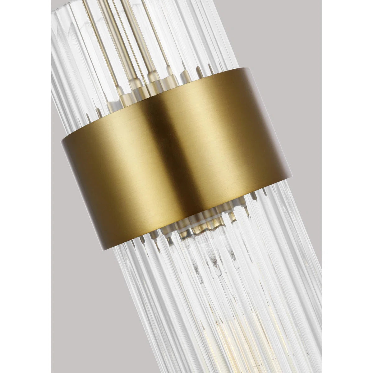 Celeste Ribbed Glass Pendant Light