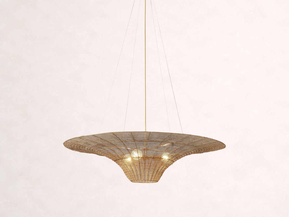 Mirza Caping Chandelier 48-Inch