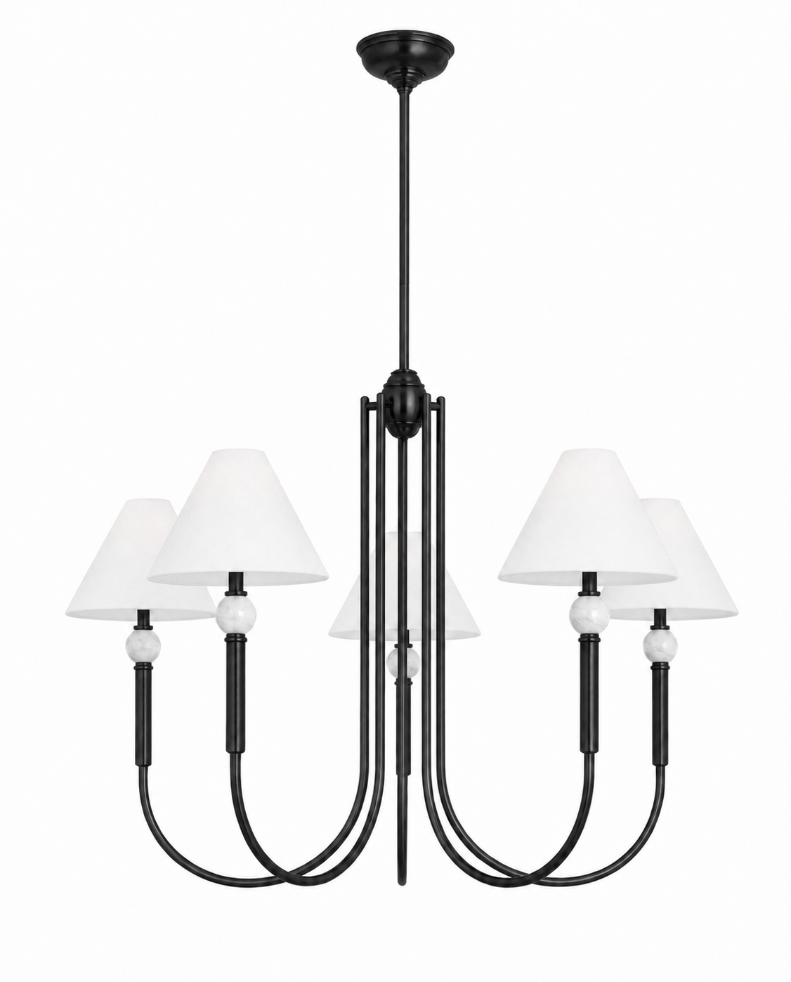 Porteau 5 Light Large Chandelier