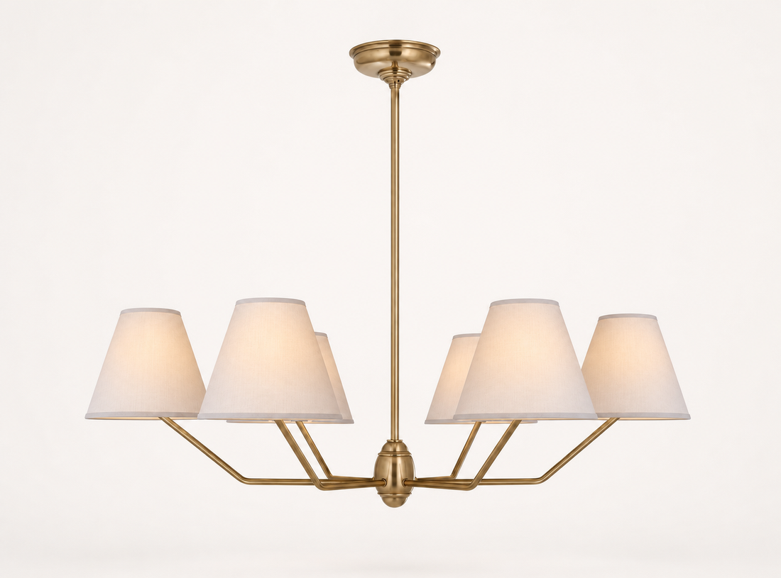 Burke 6-Light Large Chandelier