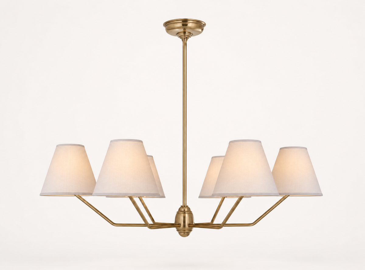 Burke 6-Light Large Chandelier