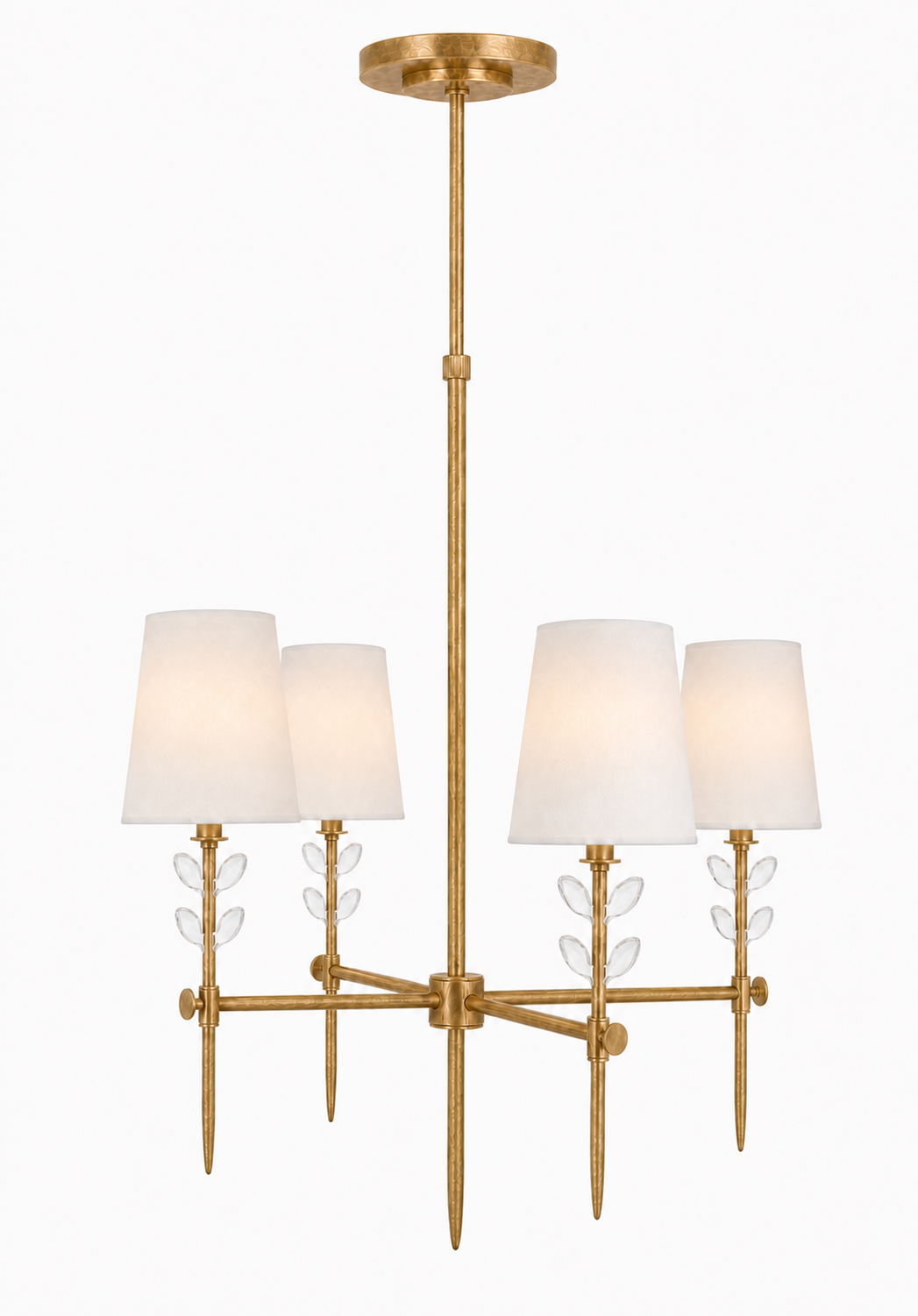 Baker Glass Chandelier