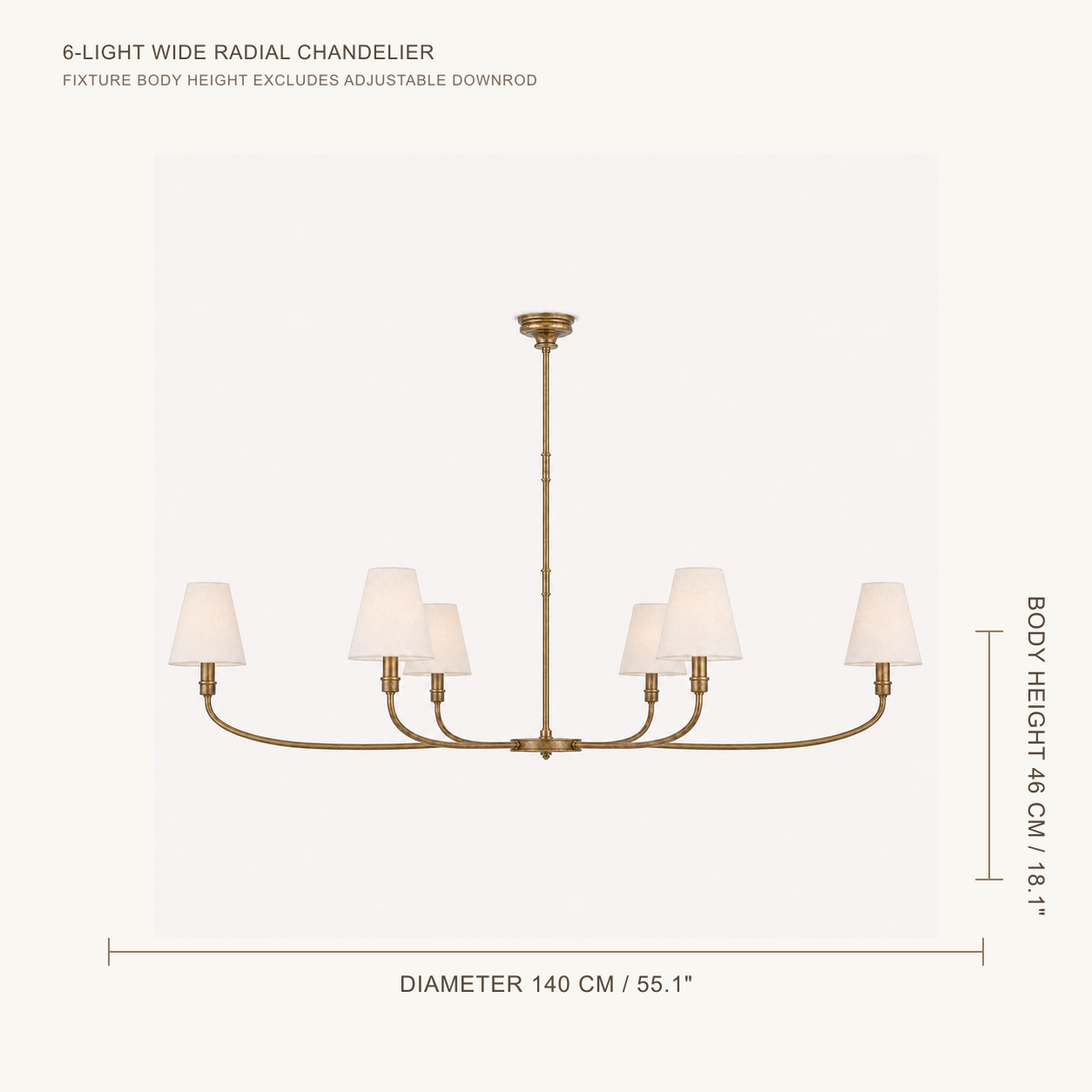 Piaf Grande Chandelier