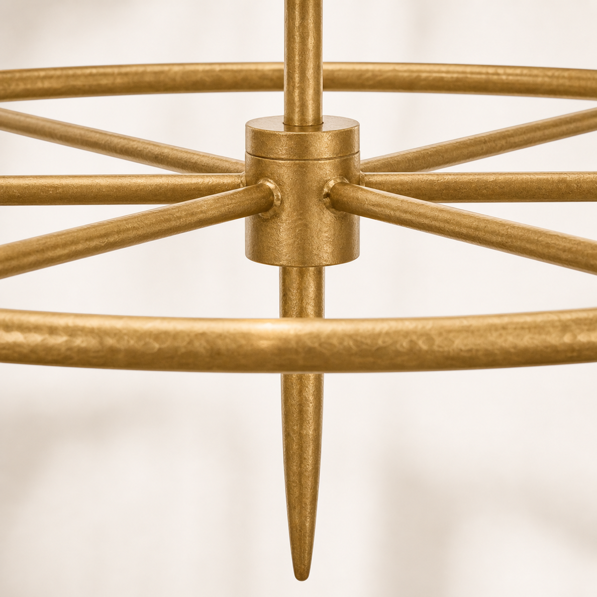 Bryant Glass Large Ring Chandelier