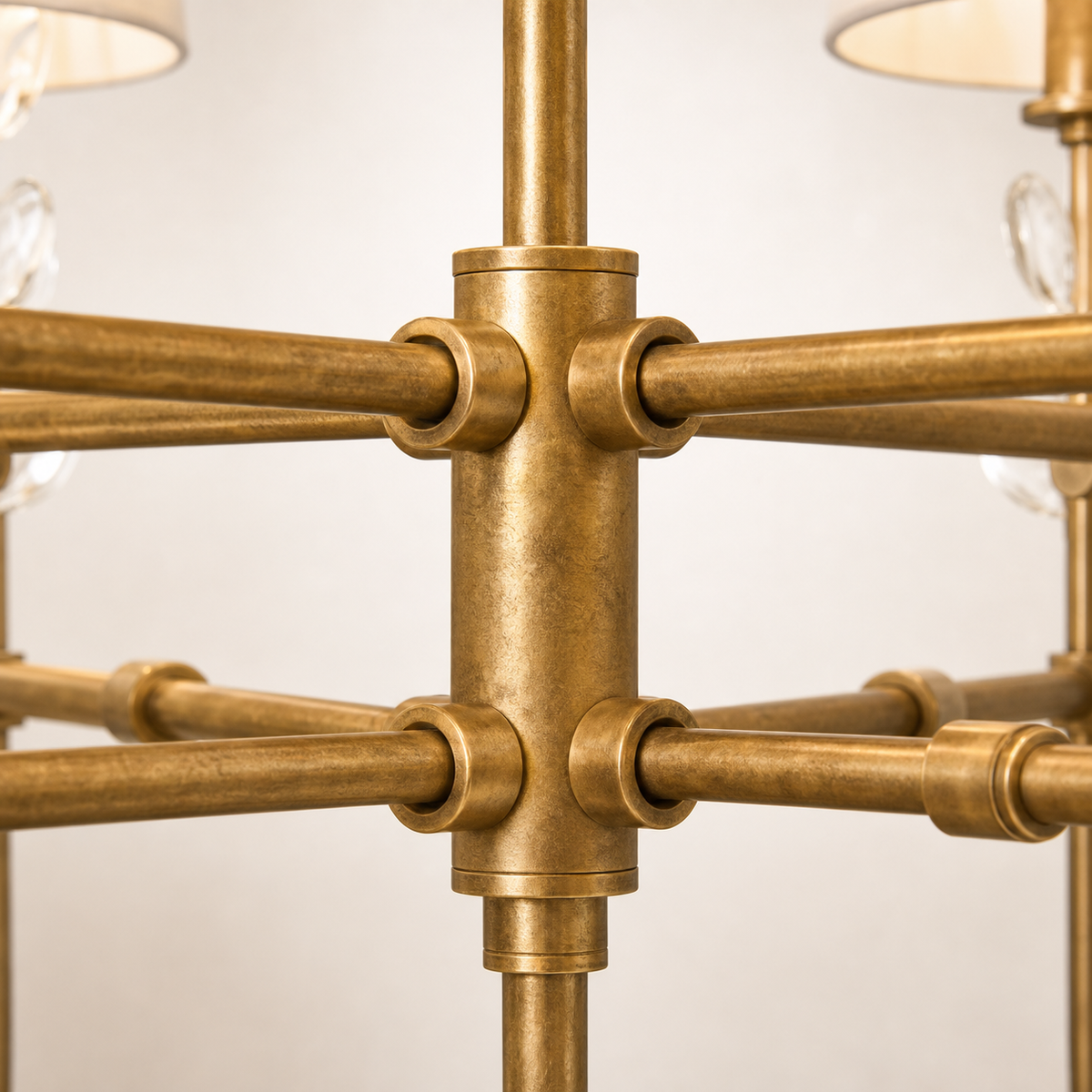 Bryant Extra Large Two Tier Glass Chandelier