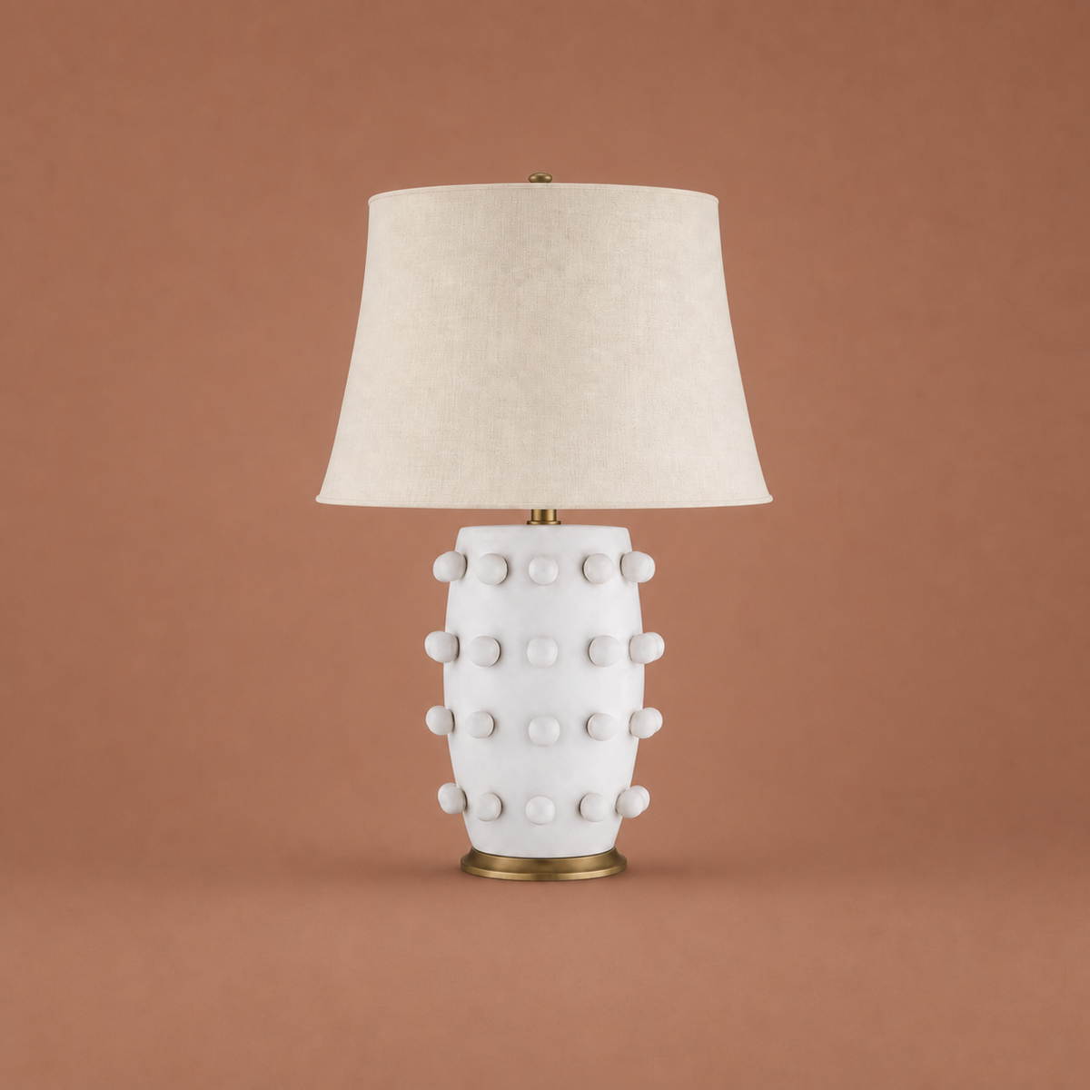 Polka Dot Porcelain Table Lamp