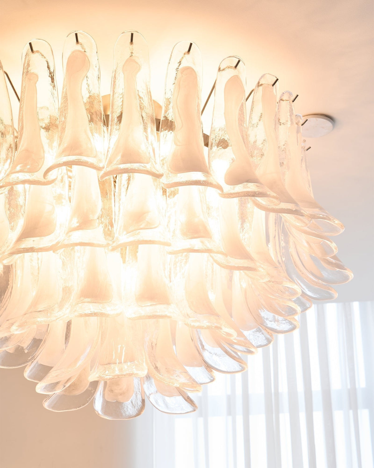 Wave Murano Ceiling Lamp