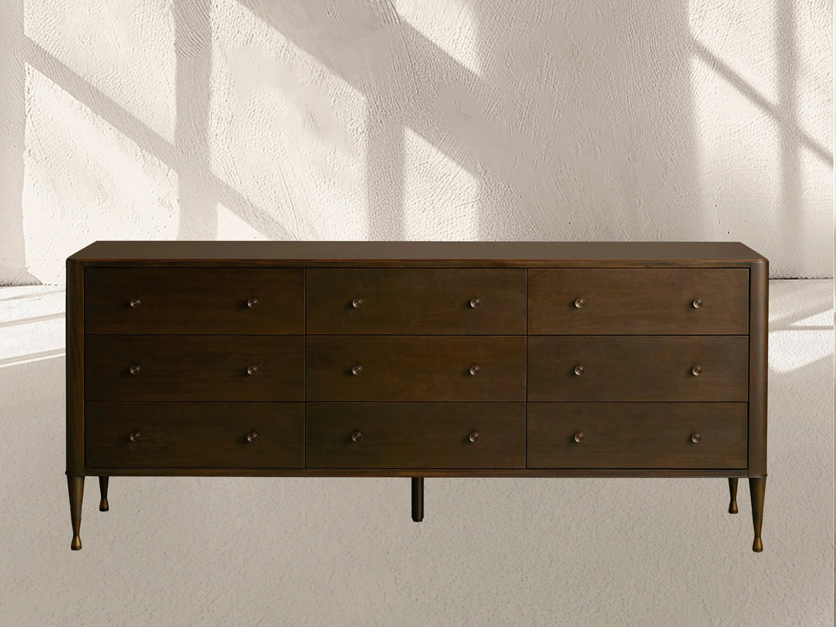 Laurent Nine-Drawer Dresser