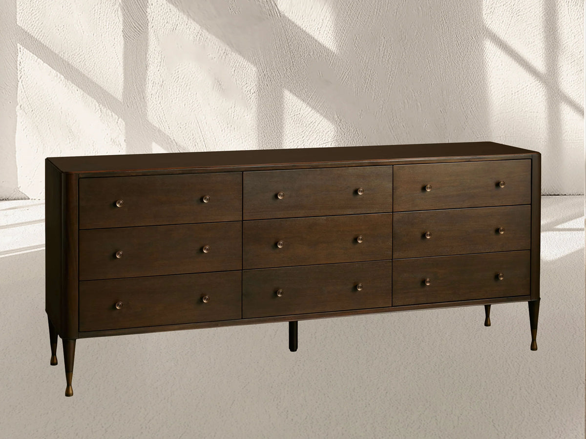 Laurent Nine-Drawer Dresser
