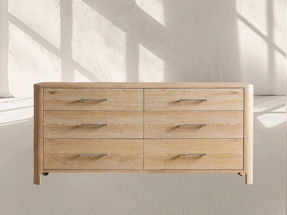 Calista Six-Drawer Dresser