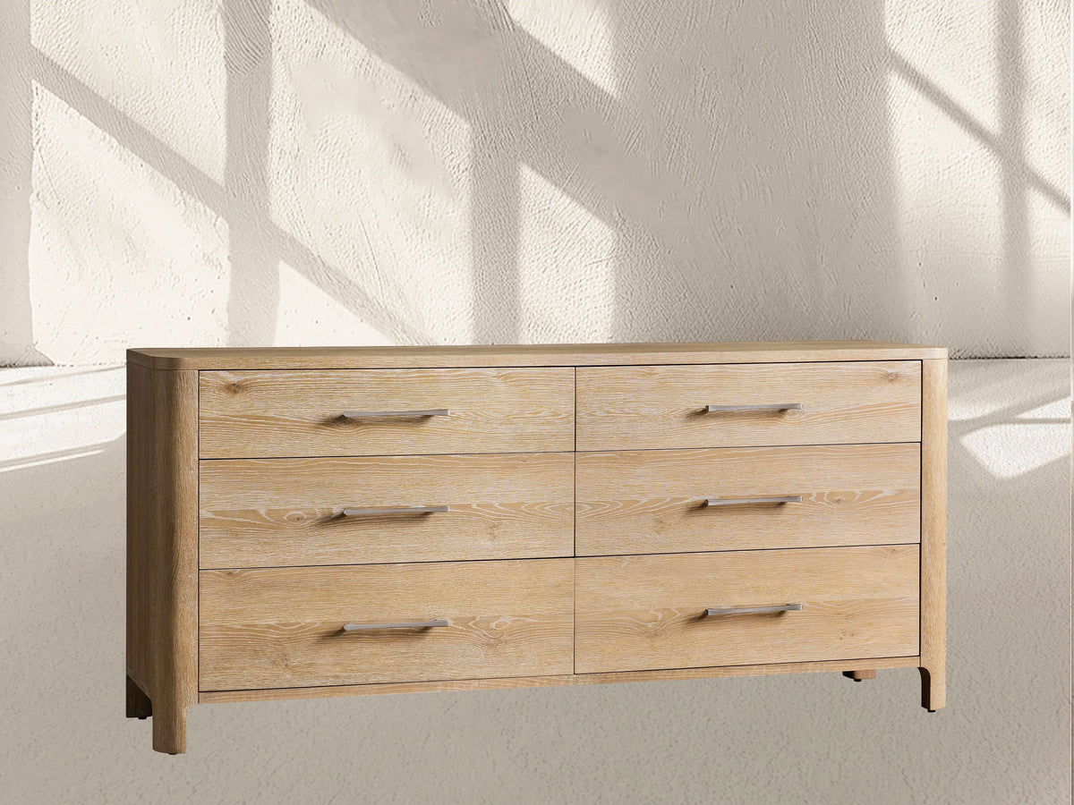 Calista Six-Drawer Dresser
