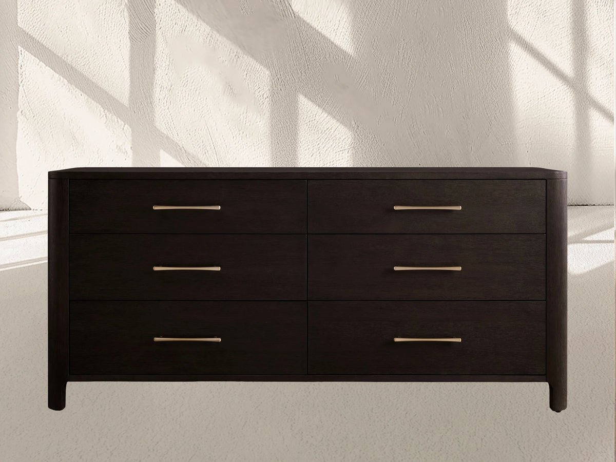 Calista Six-Drawer Dresser