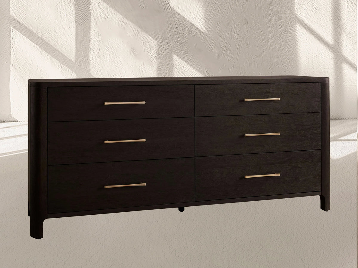 Calista Six-Drawer Dresser