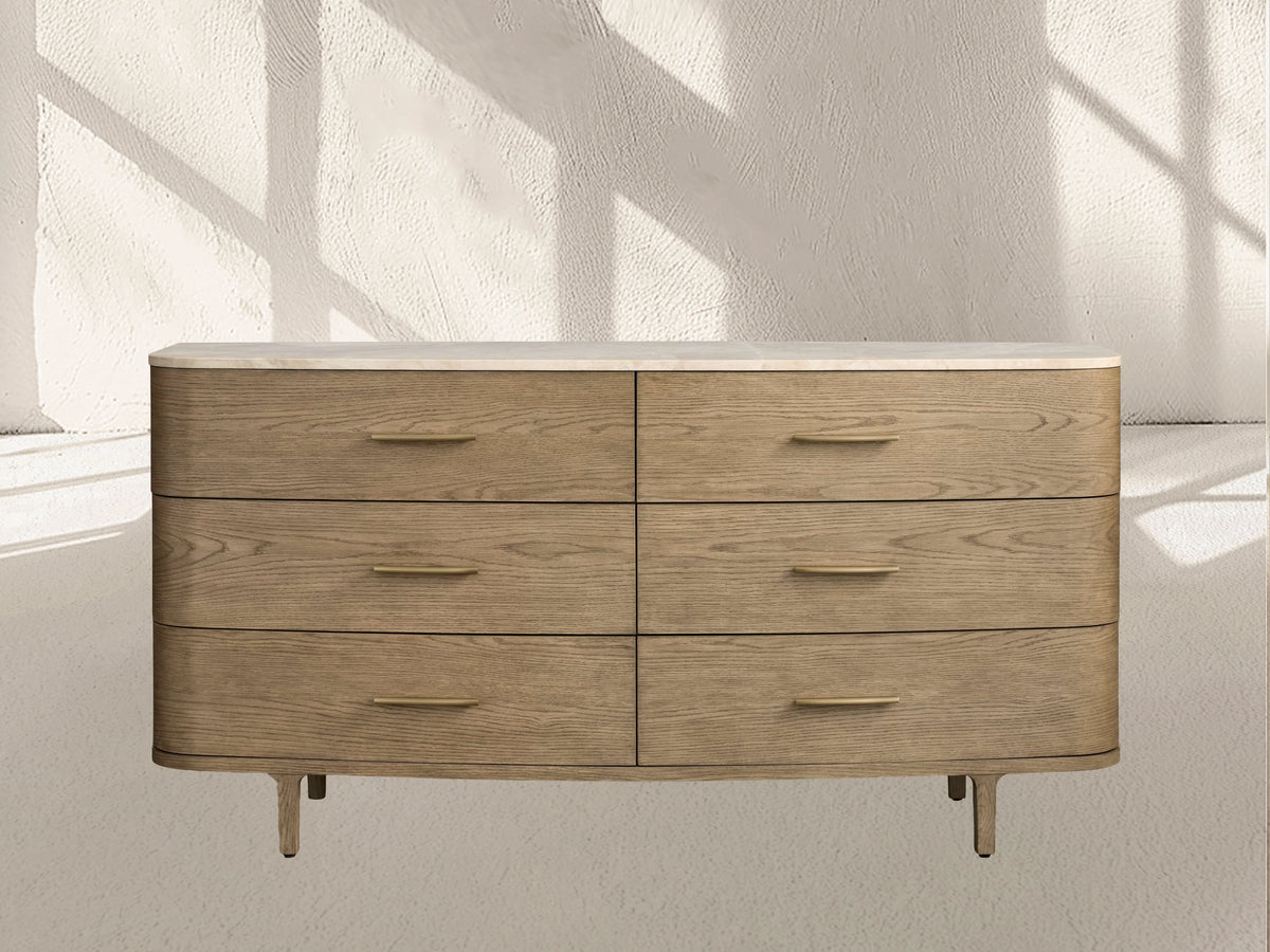 Danny Six-Drawer Dresser