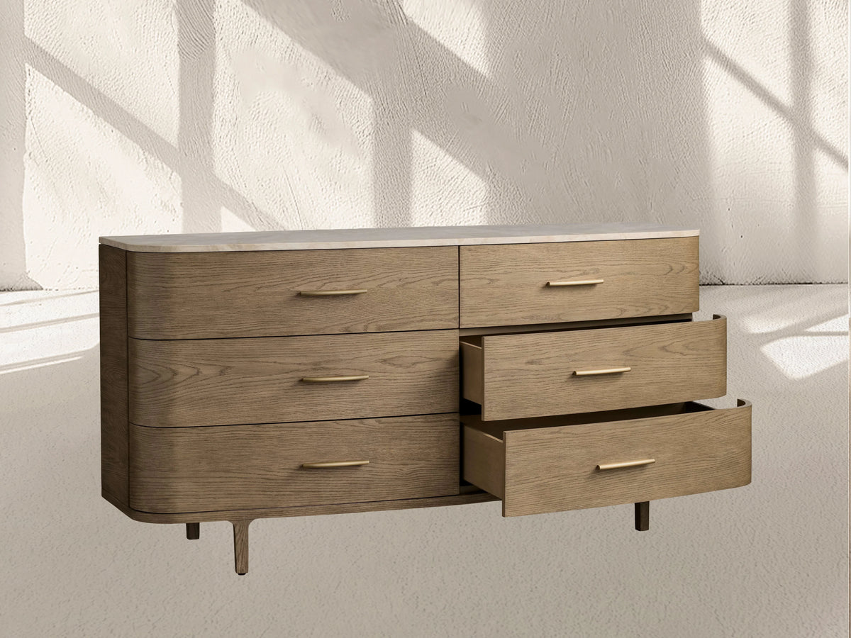 Danny Six-Drawer Dresser