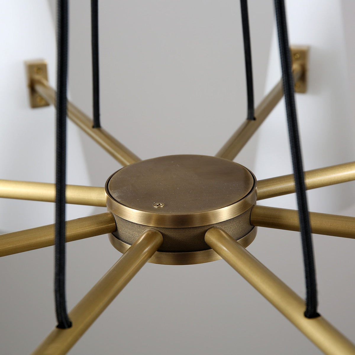 Modern Style Round Cone Glass Chandelier for Bedroom / living Room / dining Room