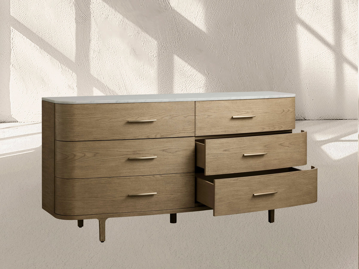 Danny Six-Drawer Dresser