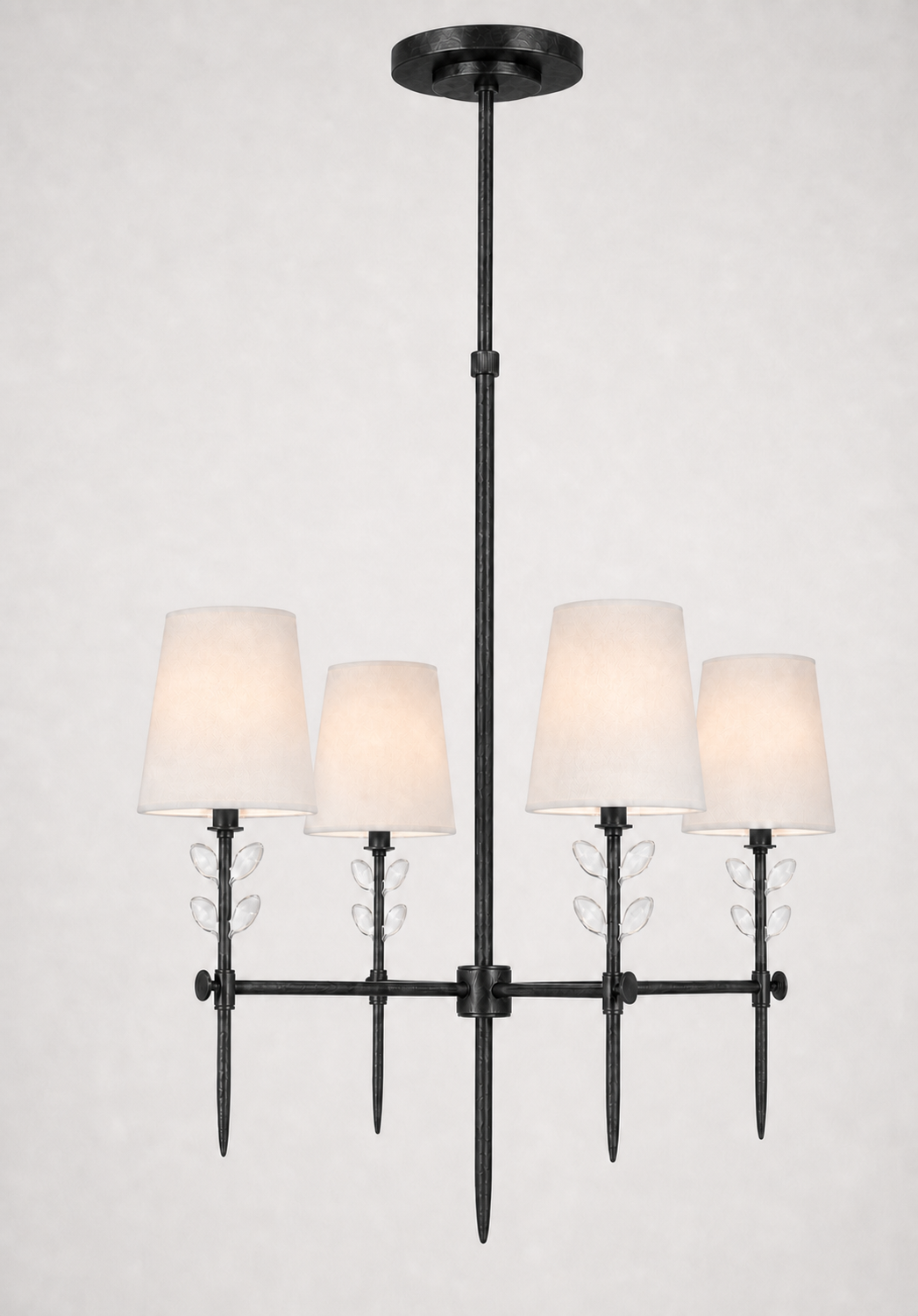 Baker Glass Chandelier
