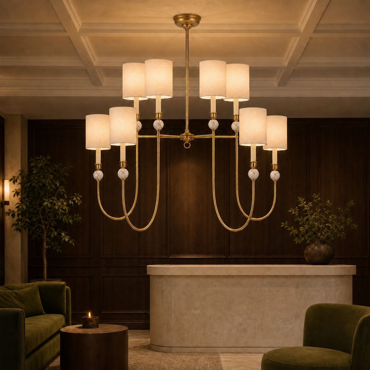 Veendome Large Chandelier