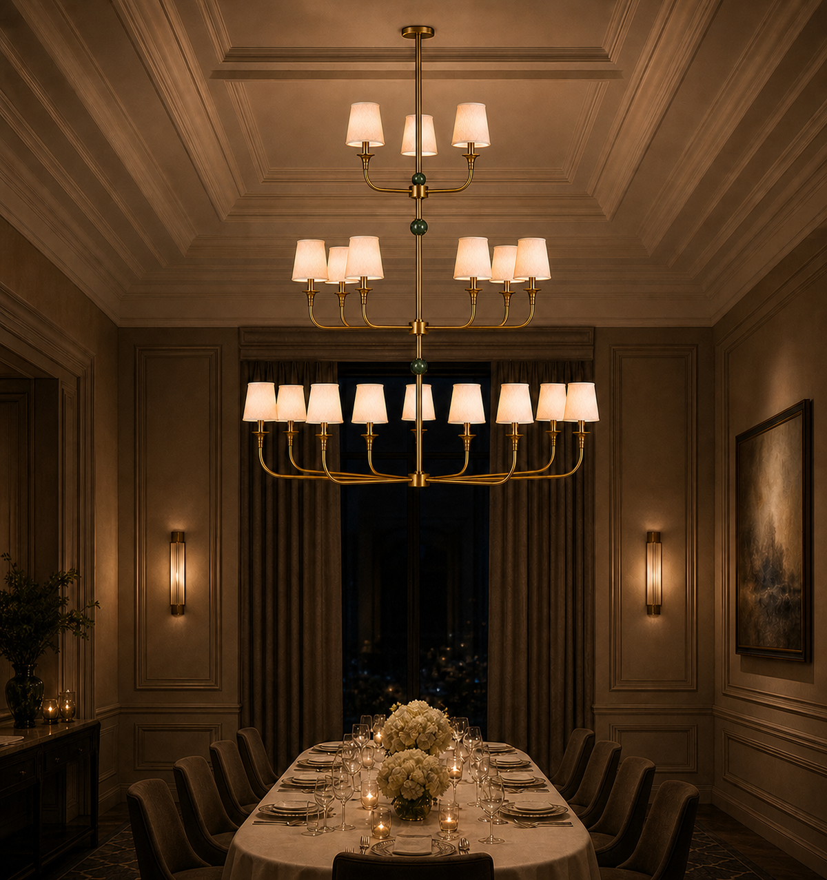 Tavro Enli Chandelier
