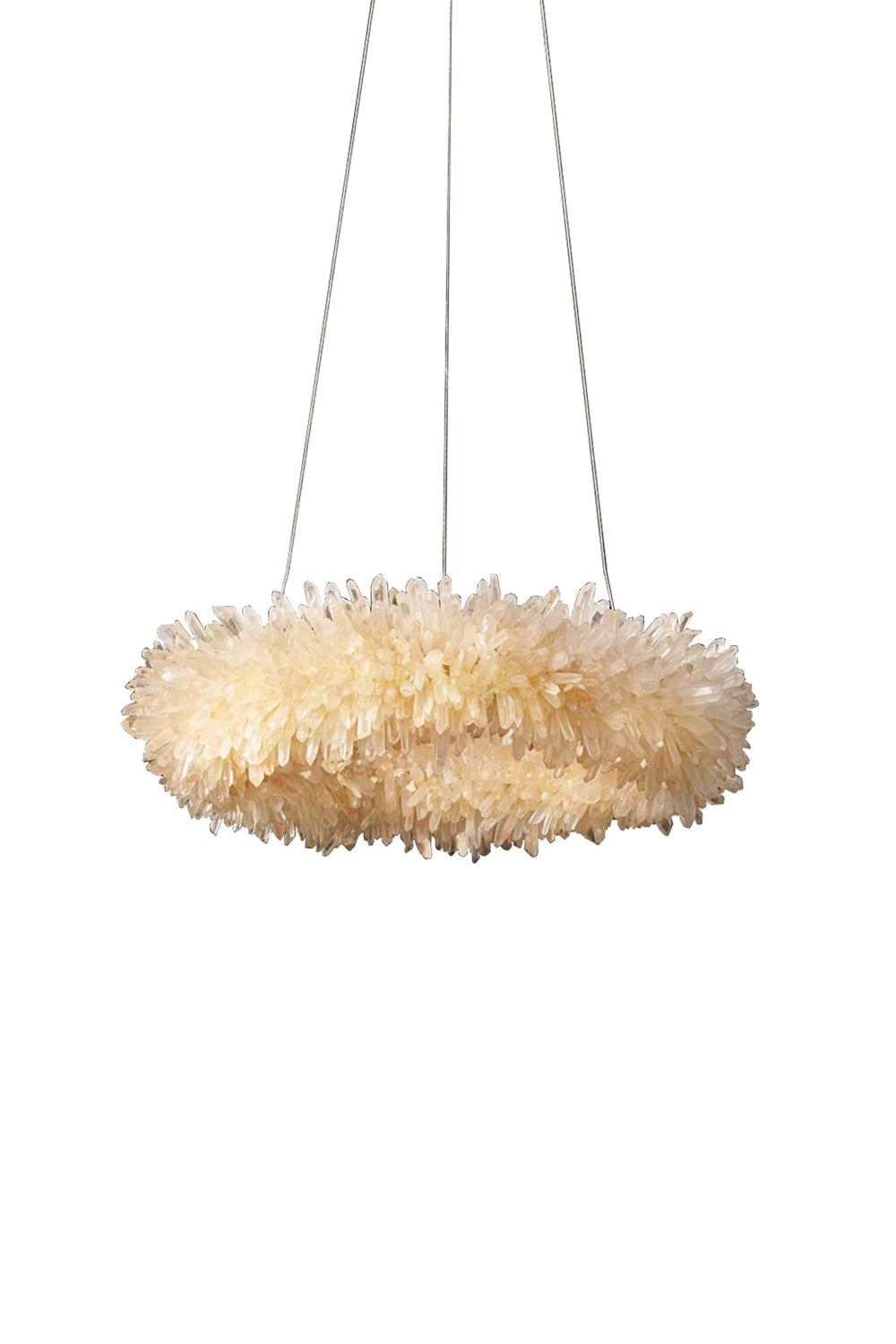 Quartz Crystal Chandelier