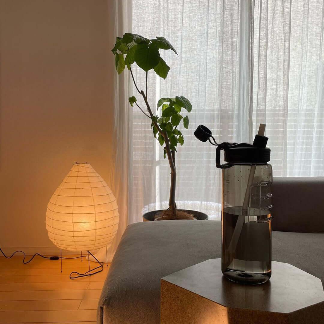 Washi Paper Lantern Table Lamp