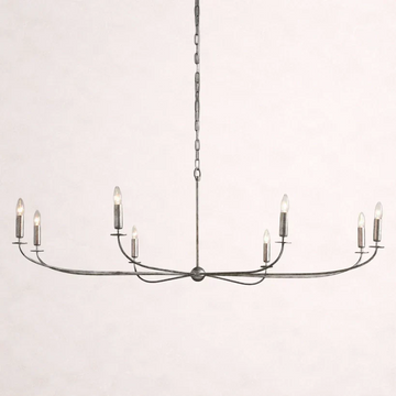 Arnett Round Chandelier in Silver