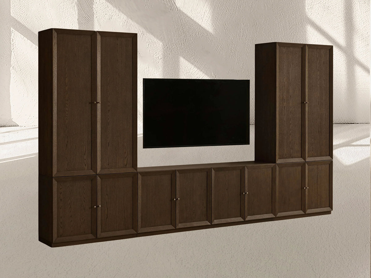 Nason Modular Media Cabinet Set