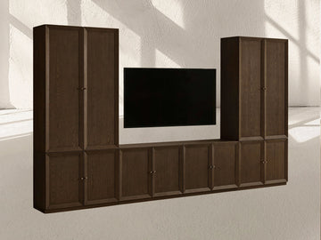 Nason Modular Media Cabinet Set