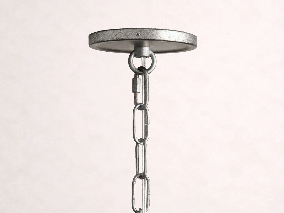 Arnett Round Chandelier in Silver