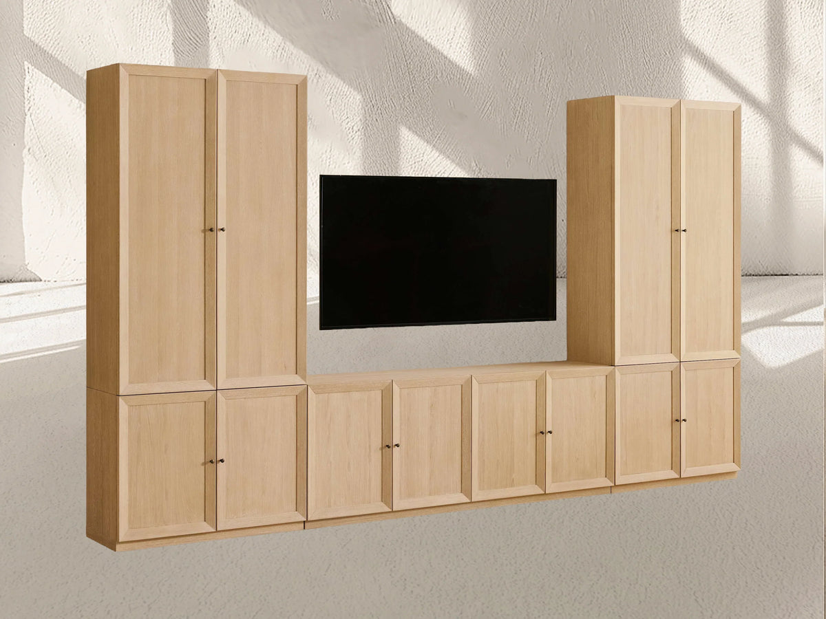 Nason Modular Media Cabinet Set