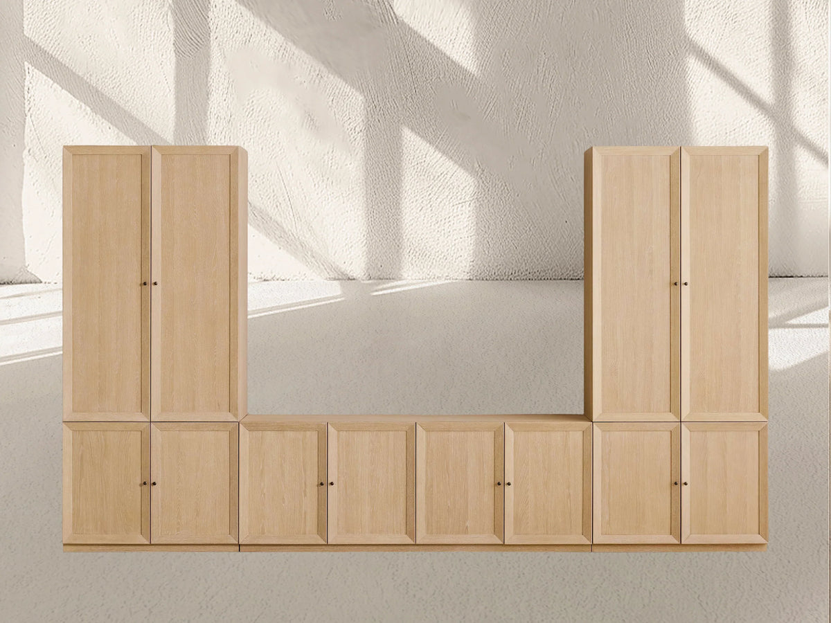 Nason Modular Media Cabinet Set