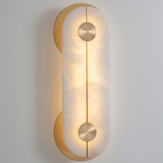 Brace Alabaster Wall Sconce