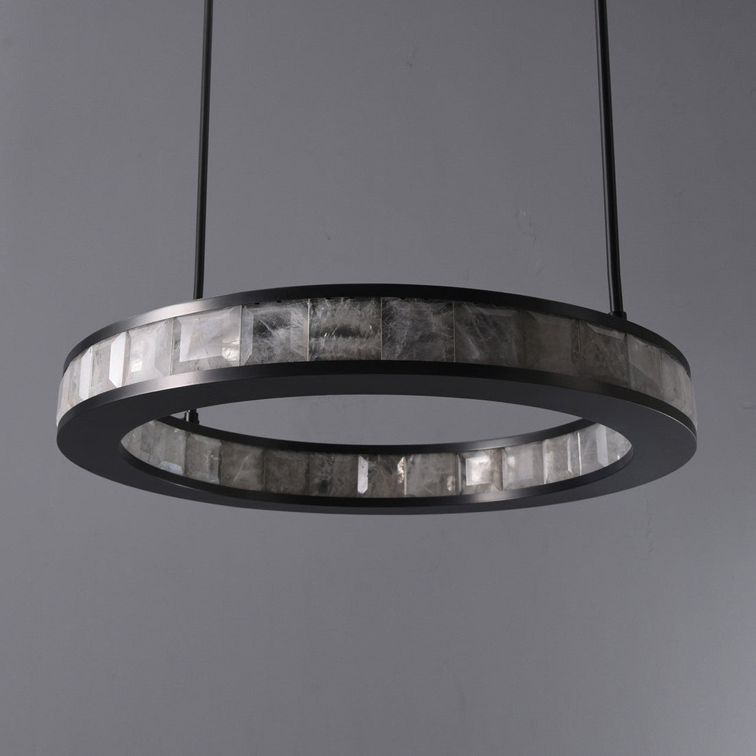 Rolantis -O Rock Crystal Pendant Bronze
