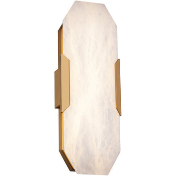 Obelisk Alabaster Wall Sconce
