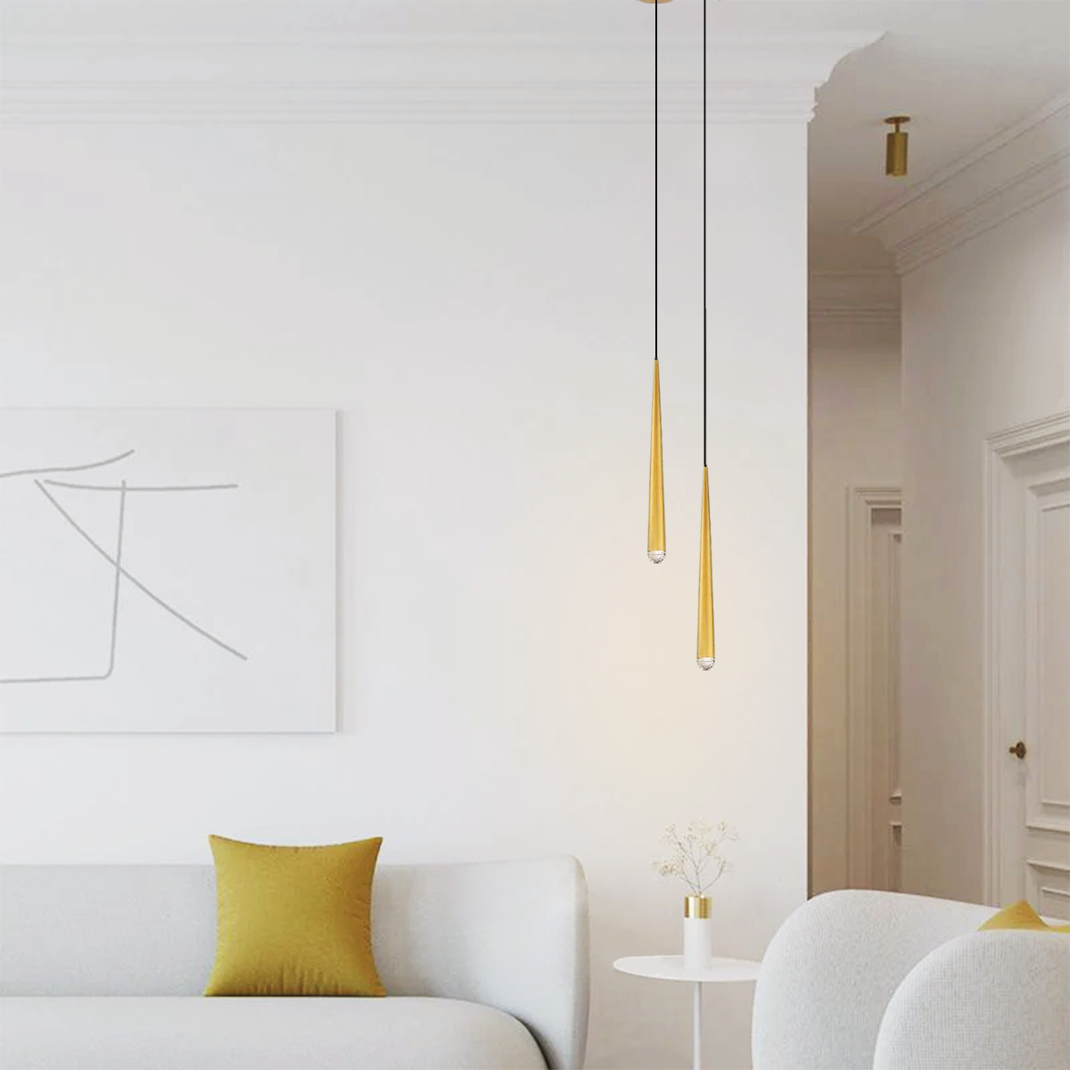 Alren Round Tubular Pendant