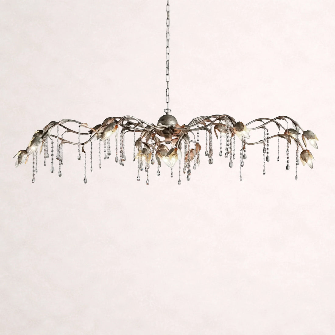 Viticcio Rectangular Chandelier in Silver