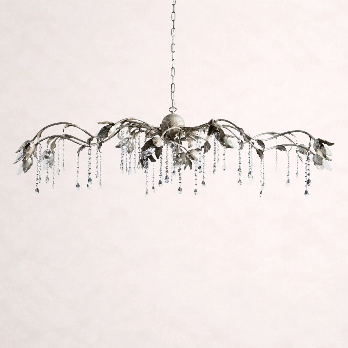 Viticcio Rectangular Chandelier in Silver