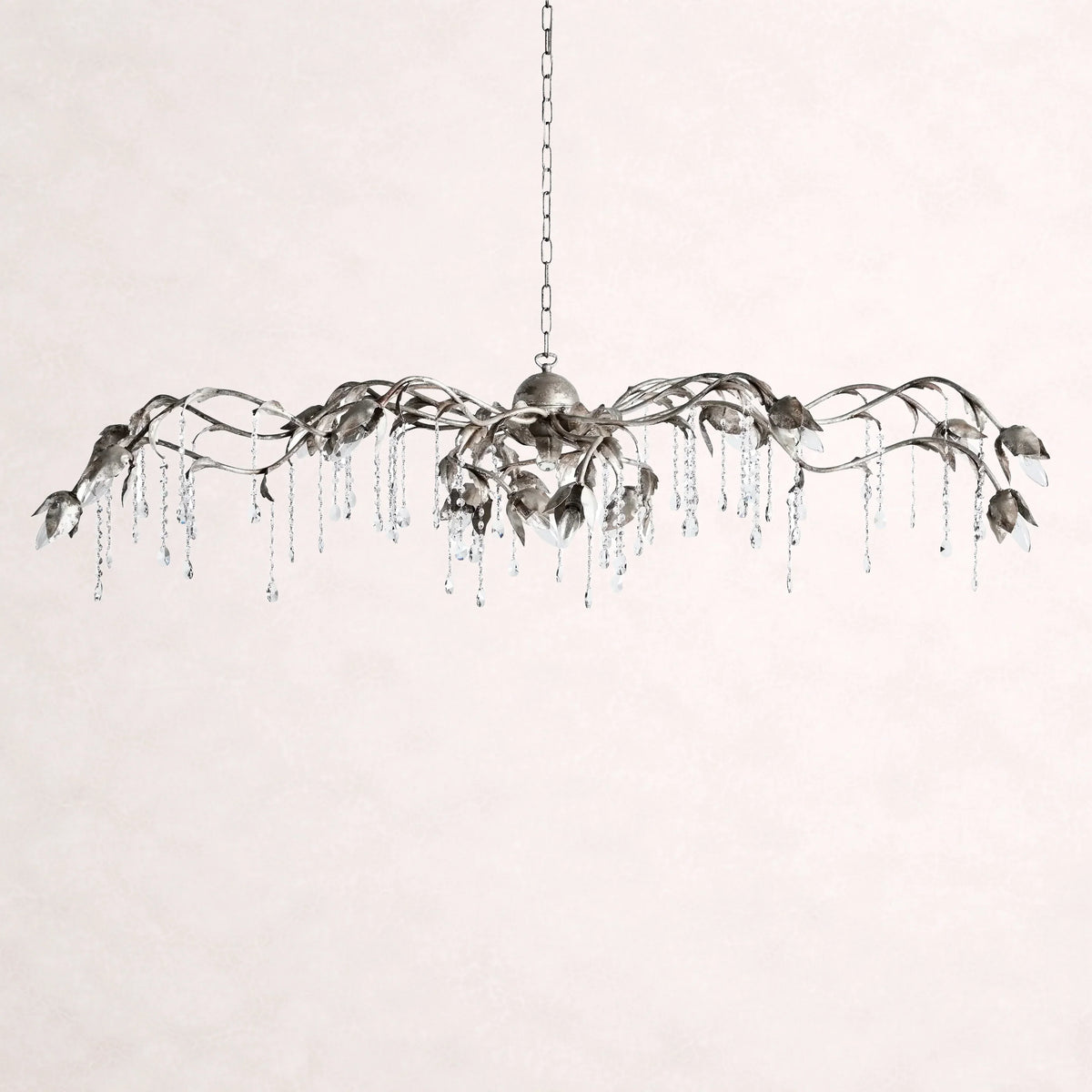 Viticcio Rectangular Chandelier in Silver