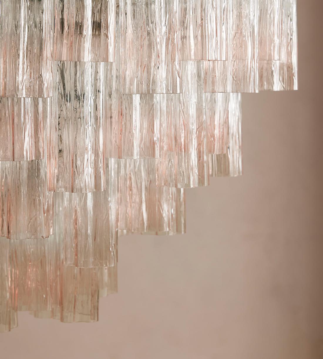 Chiara Glass Chandelier 30-Inchw
