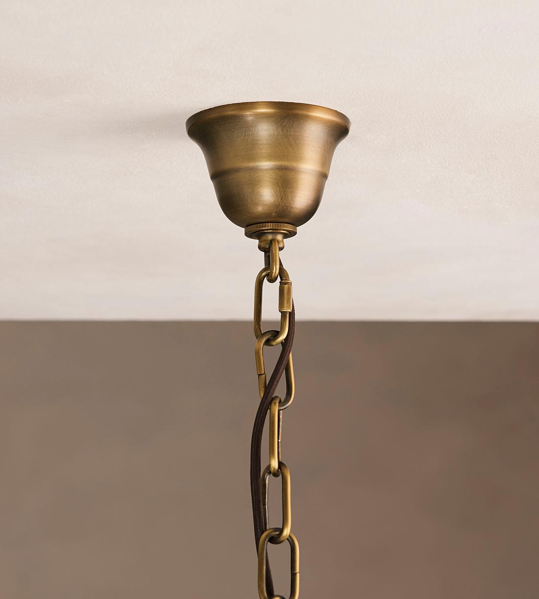 Chiara Glass Chandelier 30-Inchw