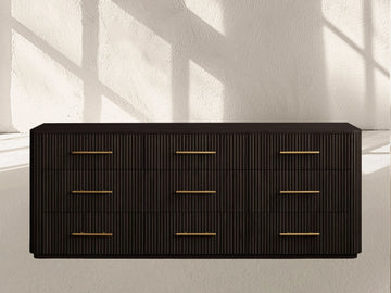 Finnley Wood Nine-Drawer Dresser