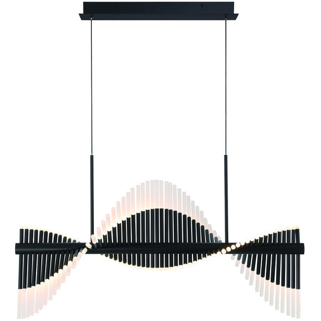 Organic Bloom Linear Chandelier