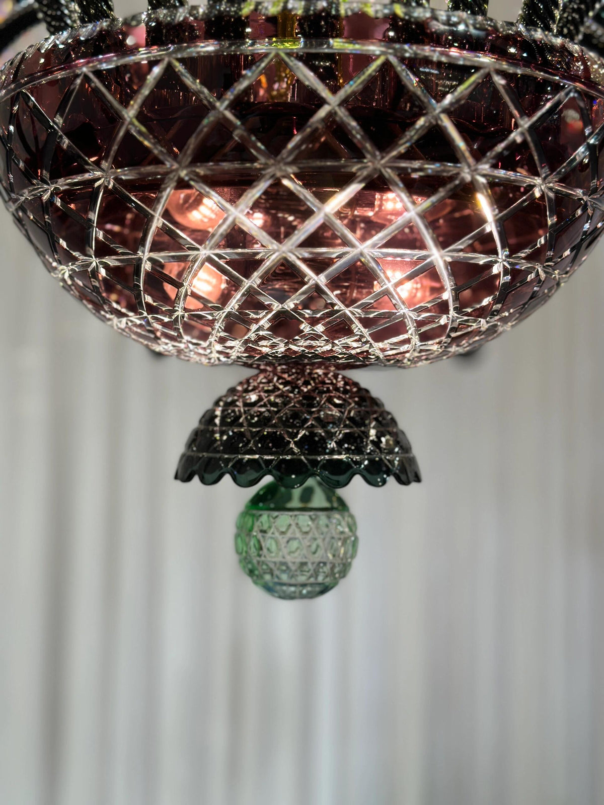 Luxury Empire Colorful Crystal Chandelier for Living Room / bedroom / entryway / hotel / restaurant