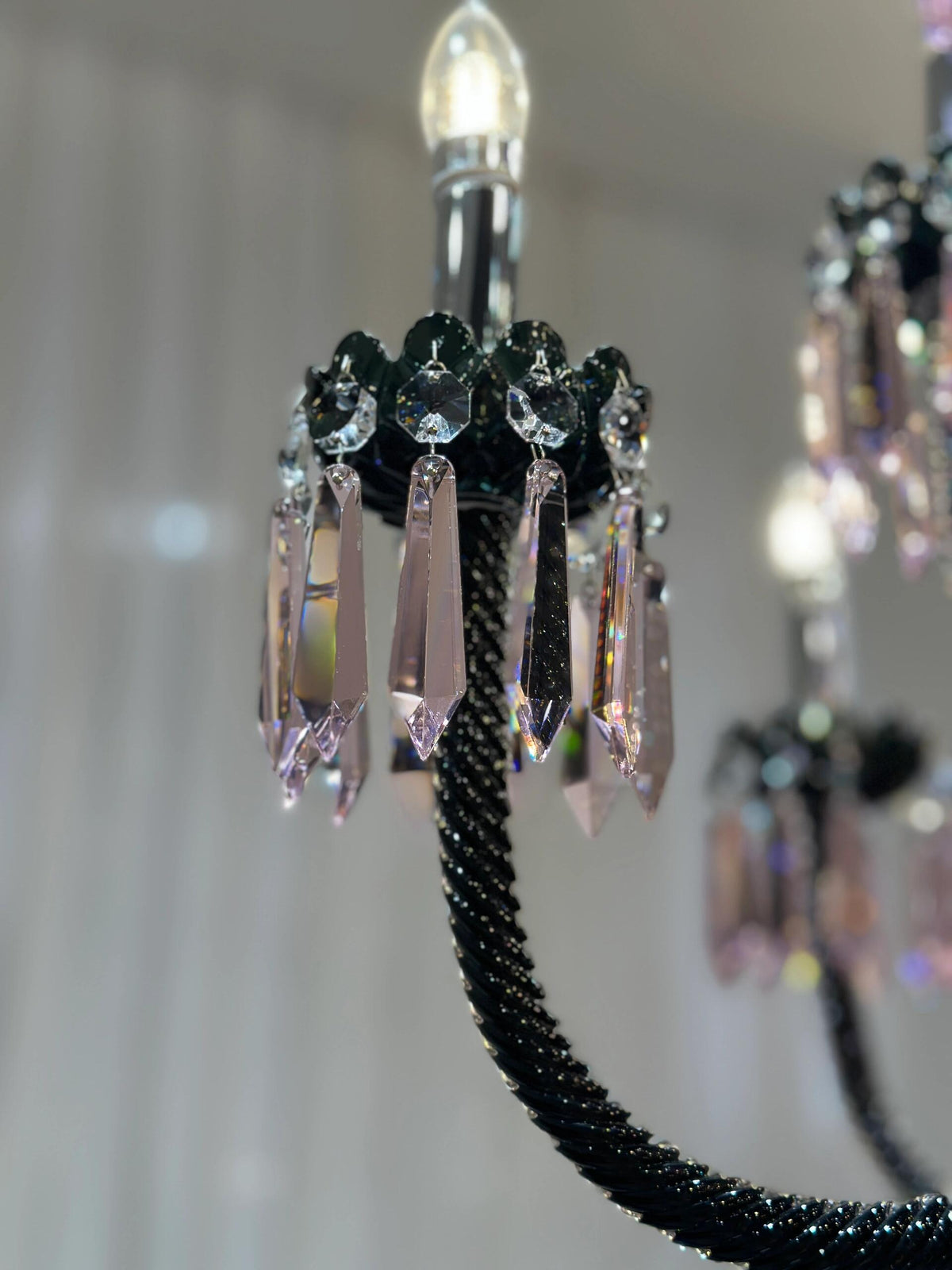 Luxury Empire Colorful Crystal Chandelier for Living Room / bedroom / entryway / hotel / restaurant