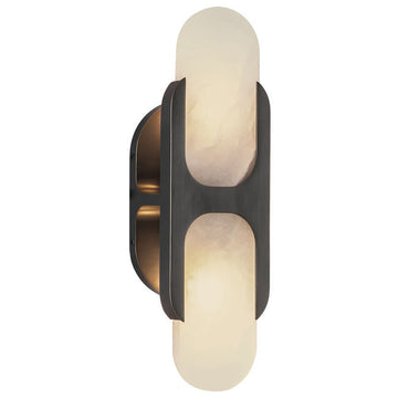 Pillar Alabaster Vanity Light