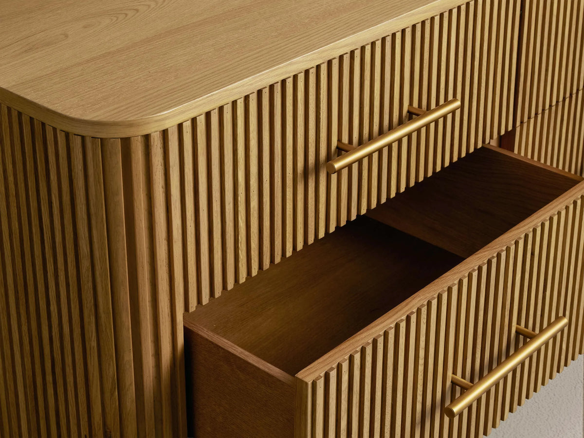Finnley Wood Nine-Drawer Dresser