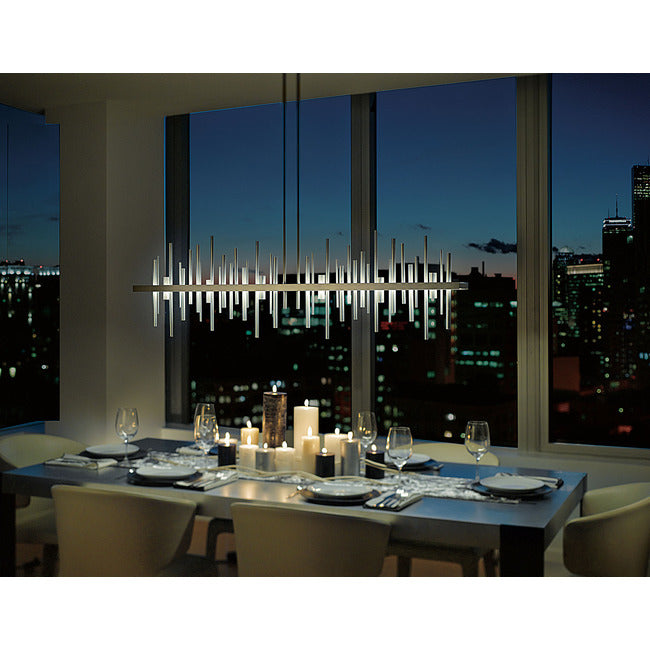 Frostleaf Linear Pendant