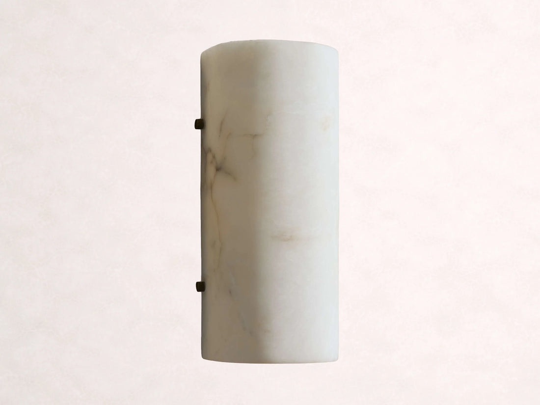 Chayla Alabaster Stone Sconce 12-Inch18-Inchh