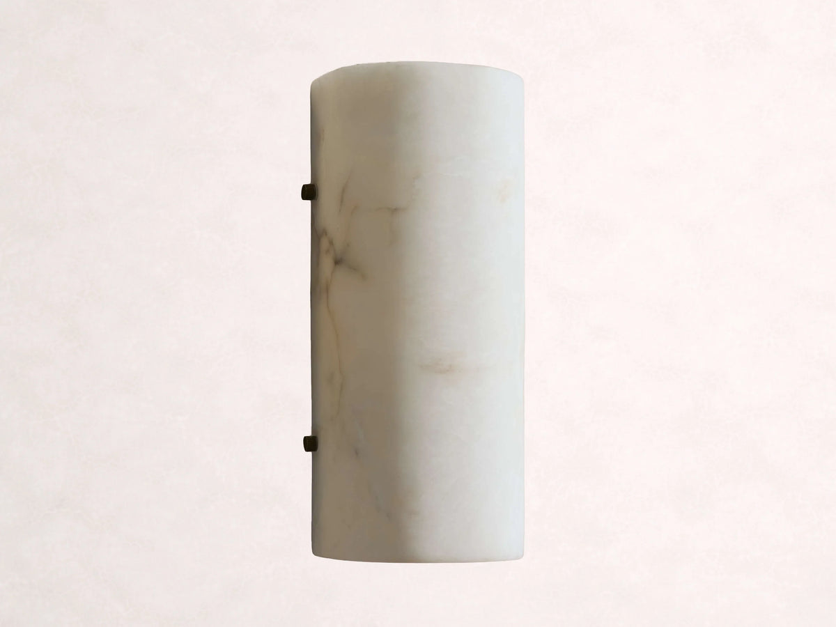 Chayla Alabaster Stone Sconce 12-Inch18-Inchh